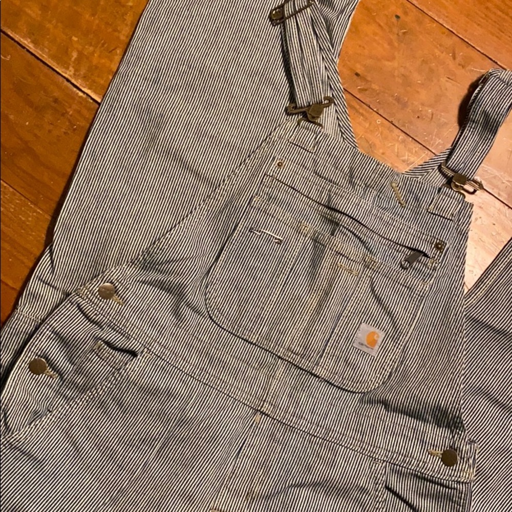 Carhartt Railroad Stripe Overalls